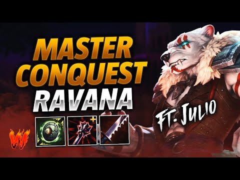 RAVANA, PRIMERA RANKED DE LA SEASON 10 ft. Julio - Warchi - Smite Conquest