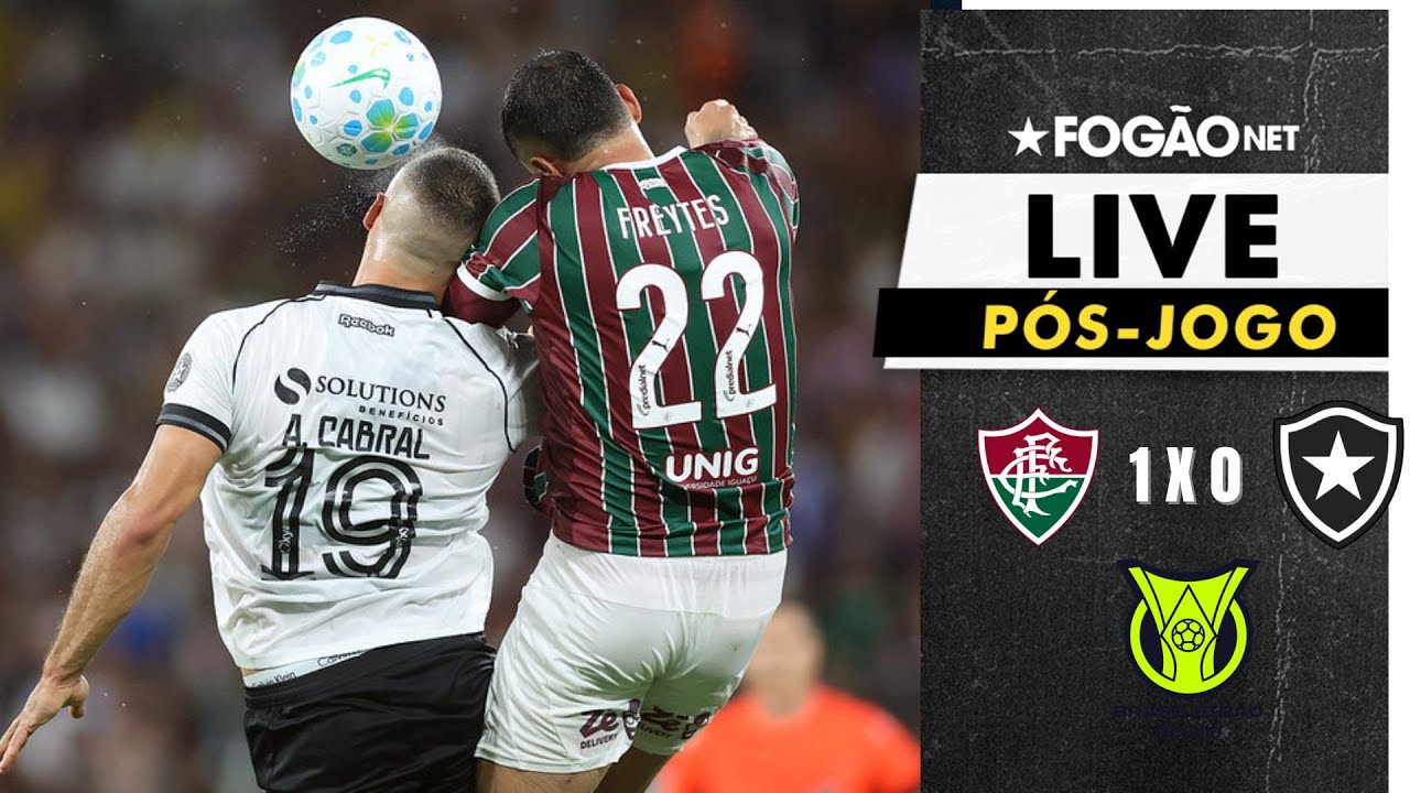 LIVE | Pós-jogo e repercussão da derrota do Botafogo para o Fluminense no Brasileirão 2026