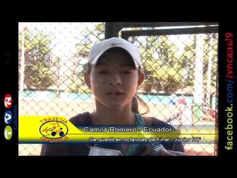 Tenista Camila Romero quedó fuera tras enfrentar a rusa Olesya Pervushina (Noticias Ecuador)