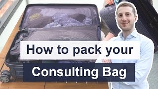 How to pack your Consulting Bag Business Travel Tips Mp4 3GP & Mp3