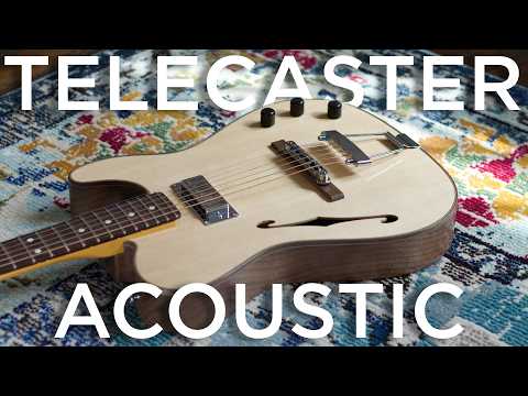 DIY Thinline Acoustasonic Telecaster Build