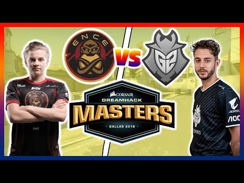 ENCE vs G2 Highlights - DreamHack Masters Dallas 2019 * Dust2