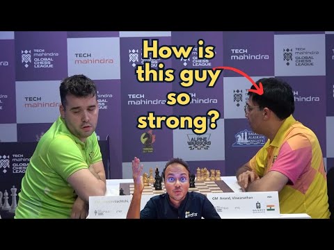 When Vishy Anand played the Caro Kann against Nepo | Global Chess League