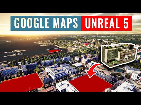 Create custom sites with Google Tiles - Quick Streaming (Unreal 5.3)