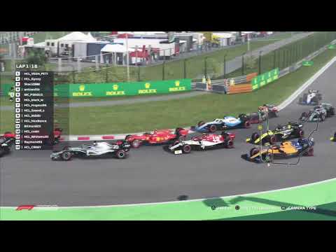 F1 2019 | S01R11 Magyar GP (25% fordított futam) | Hungary Champions Liga