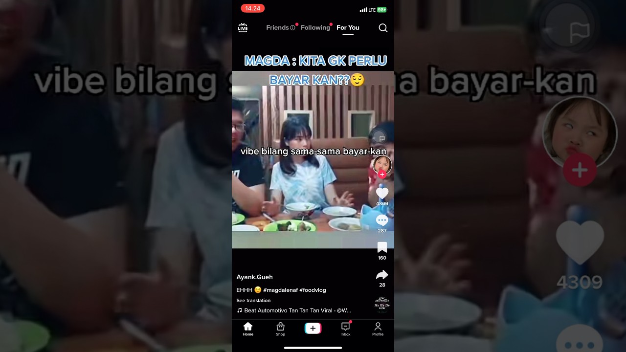 VIDEO LAMA TRENDING MAGDALENA FOOD VLOGGER SUKA MINTA GRATIS SAAT REVIEW MAKANAN, BAGAIMANA INI