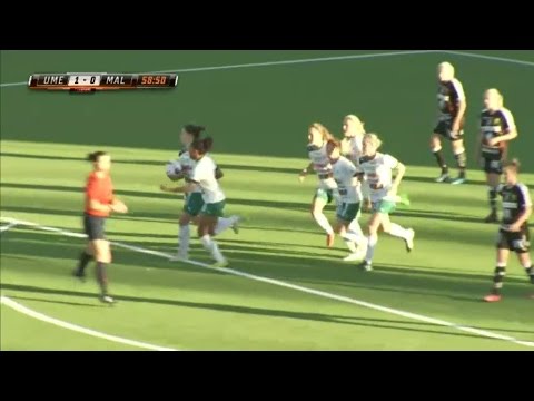 Sammandrag: Dramatisk kryss-match när Mallbacken säkrade kontraktet i Umeå - TV4 Sport