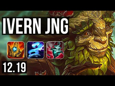 IVERN vs GRAVES (JNG) | Rank 1 Ivern, 1.4M mastery, 1/4/29, 600+ games | EUW Challenger | 12.19