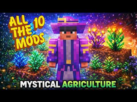 Farmare RISORSE INFINITE con Mystical Agriculture | ATM10 18