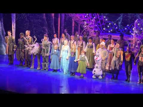 Frozen The Musical West End London - Curtain Call / Bows Matinee 29/01/2023 - Samantha Barks ❄️