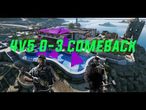 4v5 0-3 Ranked Comeback! (With A 1v5)