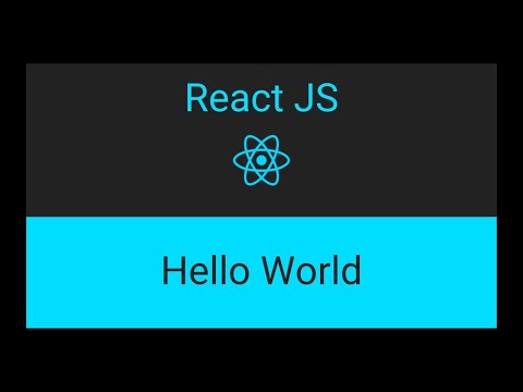 React Hello World Using Command Prompt