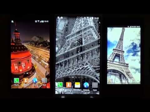 Rainy Paris Live Wallpaper Video