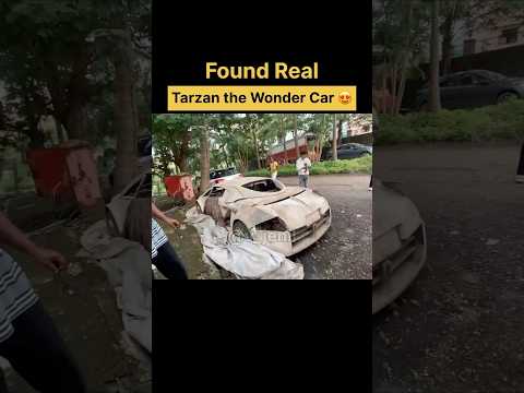 Real Car of Tarzan the Wonder Car Movie 😍 #shorts