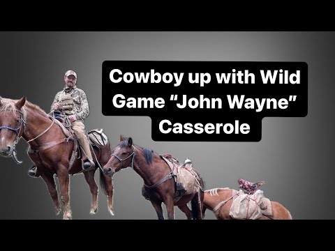 Cooking John Wayne Venison Casserole(Live Cooking Podcast)