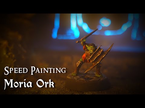 Speed Painting a Moria Orc for MESBG – Fast & Effective!