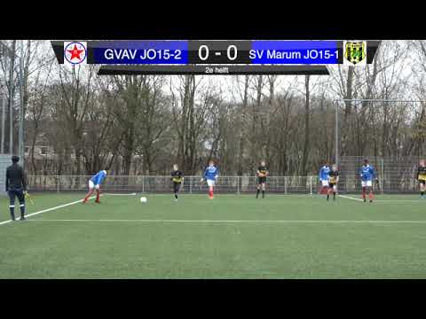 GVAV JO15-2 vs SV Marum JO15-1