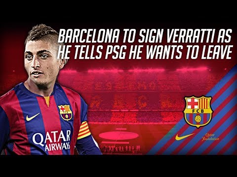 HUGE VERRATTI TRANSFER INCOMING! FC BARCELONA TRANSFER NEWS