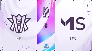 LFL Division2 Spring Split 2022 - W1D1 - KE vs MS