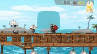 BIT.TRIP Presents: Runner 2 Future Legend of Rhythm Alien (Wii U eShop) Gameplay Trailer - World 2