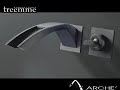 Видео о товаре: Смеситель Treemme Arche 0210.NC для раковины