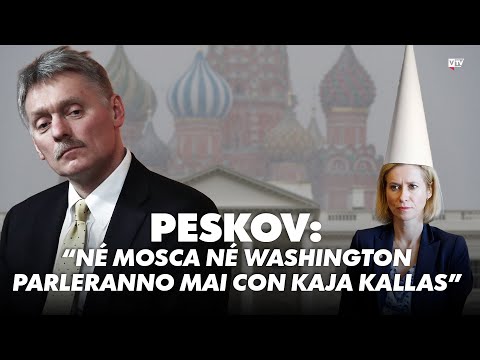 Peskov: “Né Mosca né Washington parleranno mai con Kaja Kallas” - Rassegna stampa 26 gennaio 2026