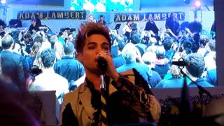 Adam Lambert - Kickin' In (Adam CloseUp) @ Caulfield Guineas