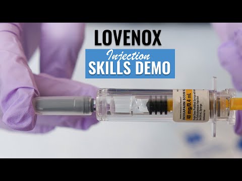 How to Give a Lovenox Injection | Subcutaneous Injection for Nurses Skills Demo | Caring Casa