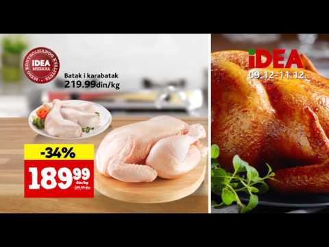 IDEA vikend akcija 9-11.12.2016.