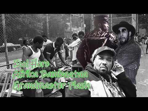 Los CIMIENTOS del HIP HOP | Kool Herc,  Afrika Bambaataa, Grandmaster Flash.