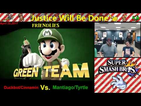 Duckbot/Cinnamin Vs. Mantiago/Tyrtle - Round Robin - Justice Will Be Done