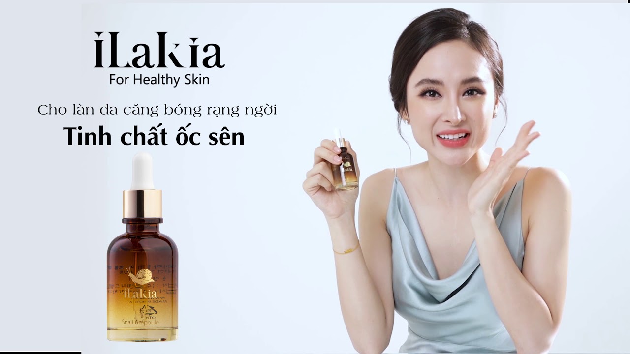 iLakia - Snail Ampoule tinh chất cho da căng bóng tuyệt vời-6