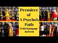 A Psycho S Path Premiere With Rampage Jackson