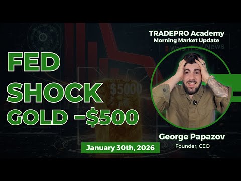 Gold Crashes $500 on Warsh Fed News