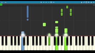 Avicii - Can&#39;t Love You Again/Don&#39;t Call: Synthesia Piano Tutorial