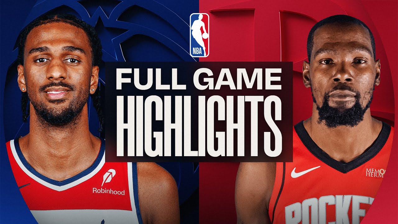 WIZARDS at ROCKETS | FULL GAME HIGHLIGHTS | November 12, 2025
