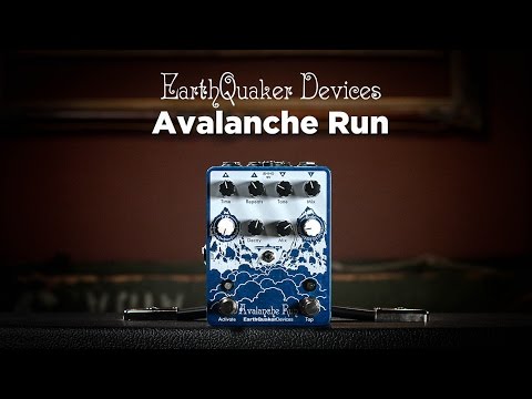 Earthquaker Devices Avalanche Run Stereo Delay and Reverb Pedal | CME Gear Demo | Shelby Pollard