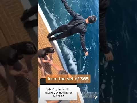 Michele Morrone behind the scenes “365 days”