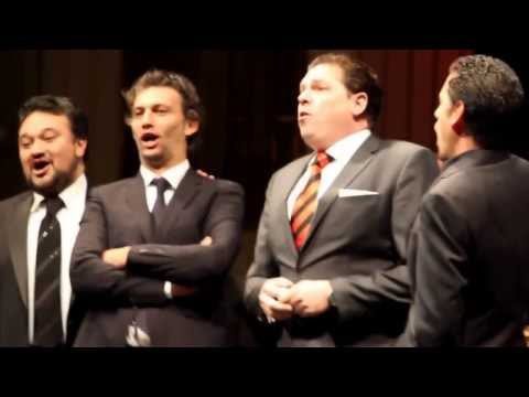 O Sole Mio sang by Kaufmann Florez, Vargas and Schade