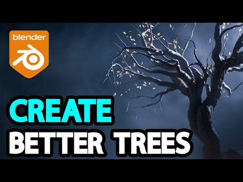 A New Blender Addon to Create Trees with Geometry Node | Anytree