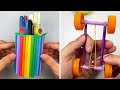 DIY Projects with Drinking Straws – Amazing Drinking Straw Crafts and Life Hacks