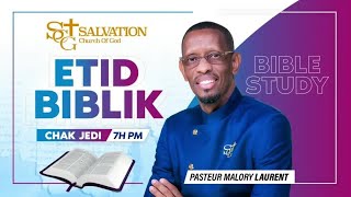 Etid Biblik | 03/26/2026 | Salvation Church of God |Pasteur Malory Laurent