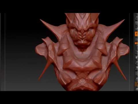 Full* zbrush 4r2 demo speedSculpt