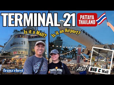 TERMINAL 21 and BIG-C Malls! in Pattaya, Thailand || November 2025