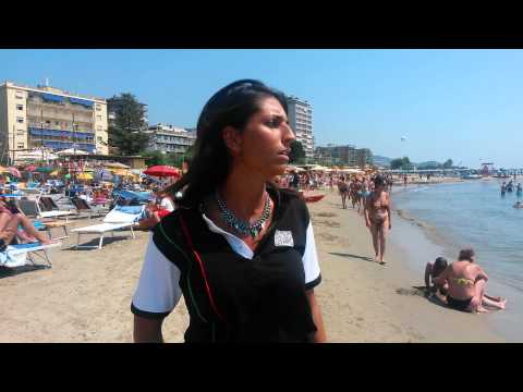 Alice Rinaldi live sulla spiaggia di Arma di Taggia