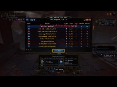 Neverwinter / SW PvP Domination solo / All trying to kill the injured Warlock xd
