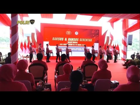 POLRI GELAR BAKSOS DAN BANSOS