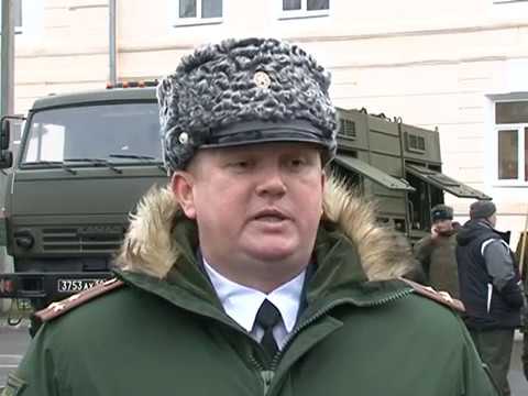 Курскую бригаду РХБЗ посетили ветераны службы