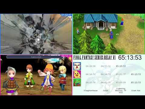 Final Fantasy Series Relay Race VI - Final Fantasy III
