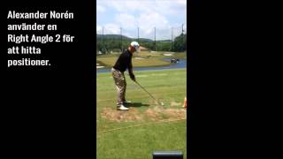Alexander Norén tränar med Right Angle 2